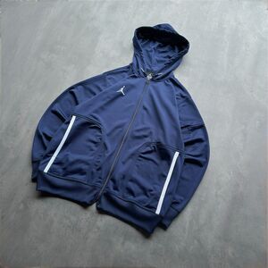 Nike Jordan Jumpman Full-Zip Hoodie Jacket Men’s M Navy – Athletic Fit